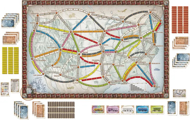 Portada de Ticket to Ride — imagen 2