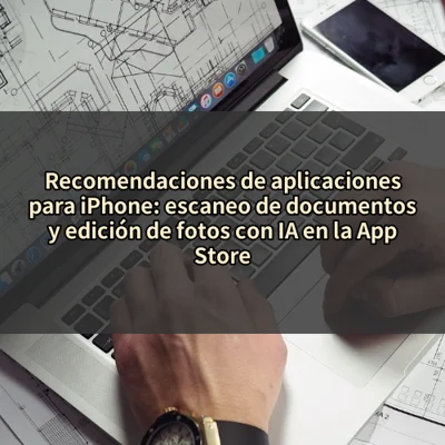 Recomendaciones de aplicaciones para iPhone: escaneo de documentos y edición de fotos con IA en la App Store