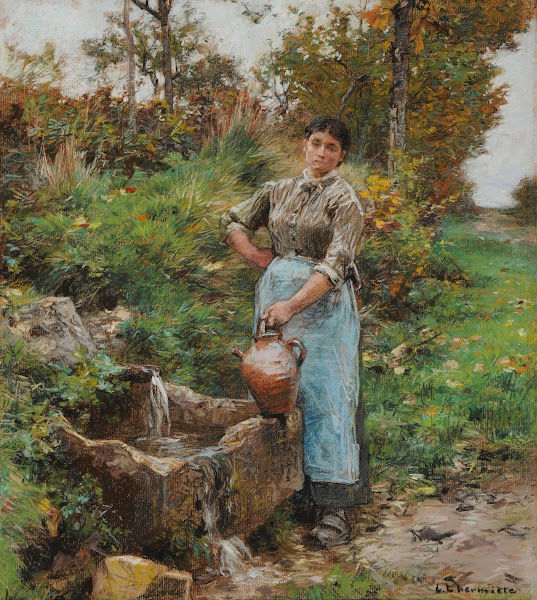 A la fontaine 1885