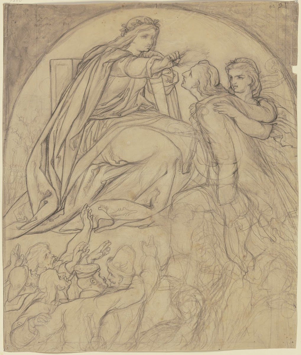 Schillers crowing ca 1859