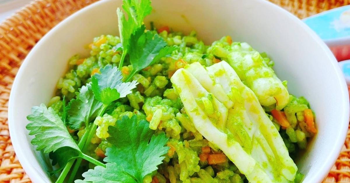 Cơm chiên Hải sản xanh