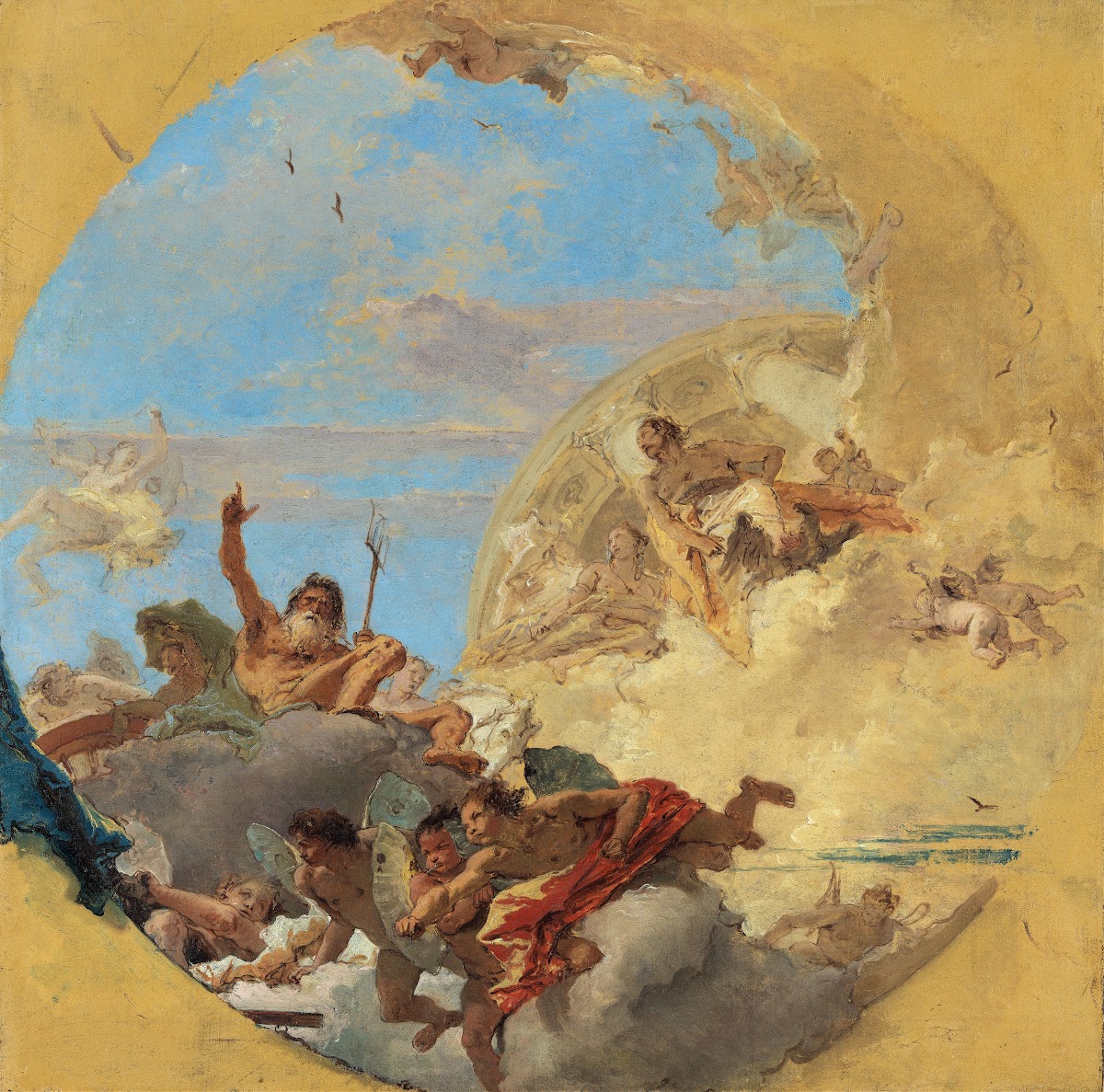 Neptune and The Winds 1760s