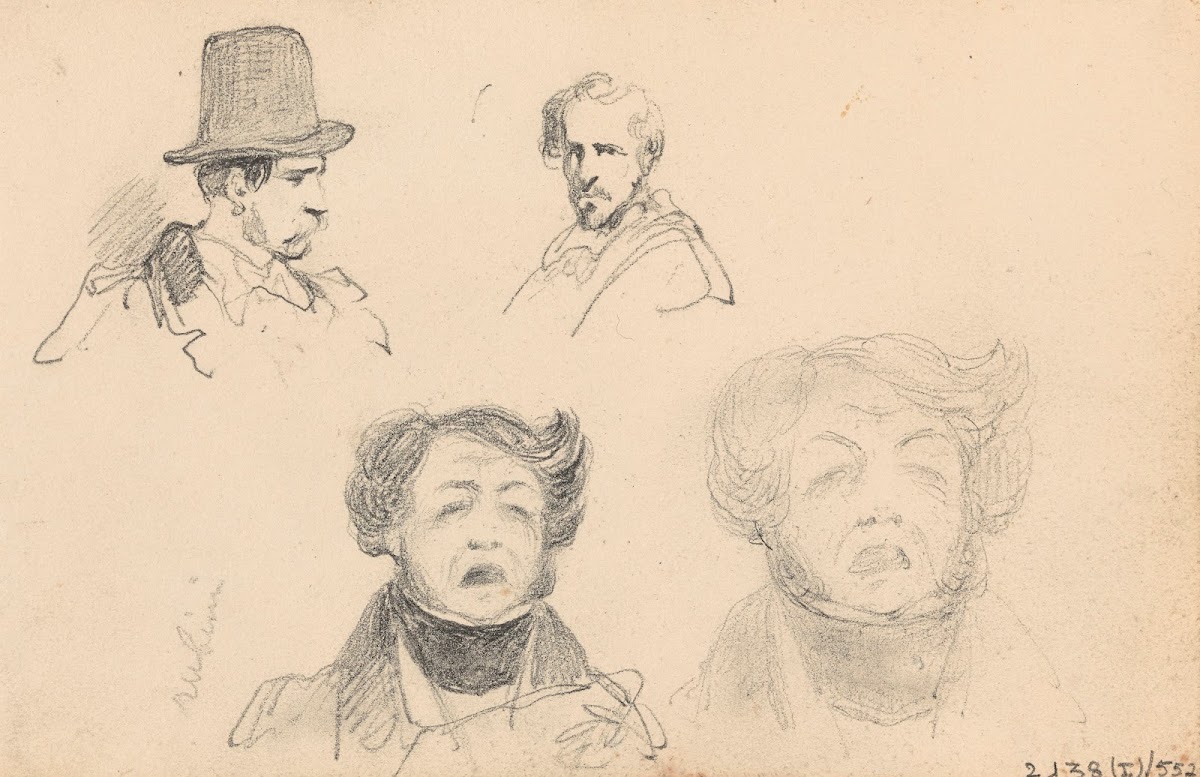 Four Mens Heads