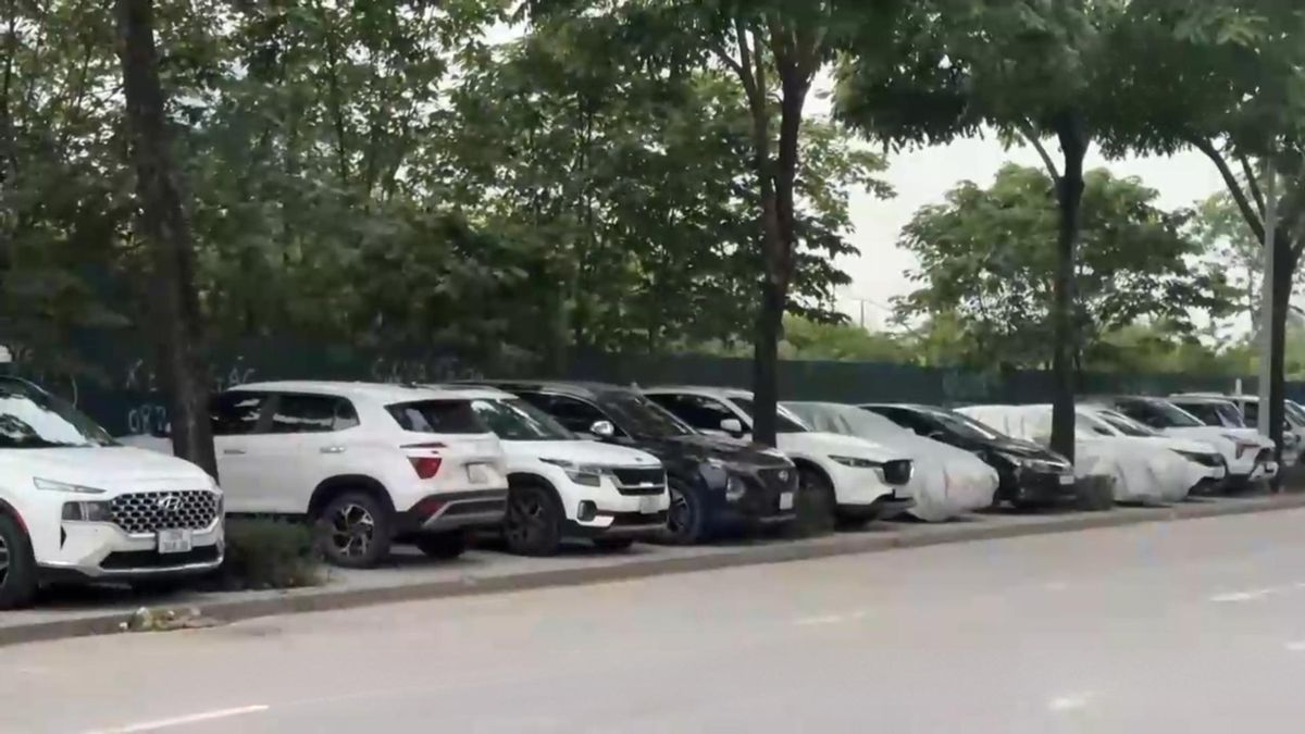 Vỉa hè phố Lê Giản không còn chỗ cho người đi bộ - Đài Phát thanh và truyền hình Hà Nội