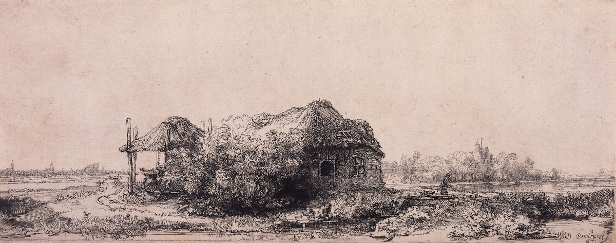Landscape with a Cottage and Haybarn 1641