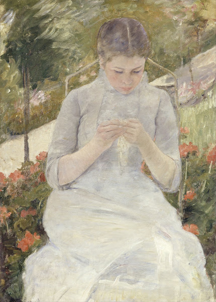 Girl in the Garden between 1880 and 1882