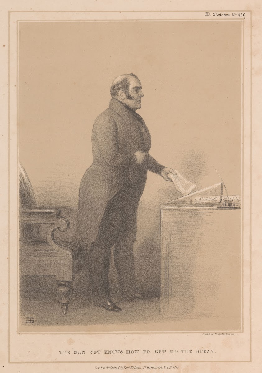 The man wot knows how to get up the steam 1845 1847
