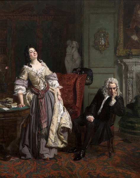 Pope Makes Love To Lady Mary Wortley Montagu 1852