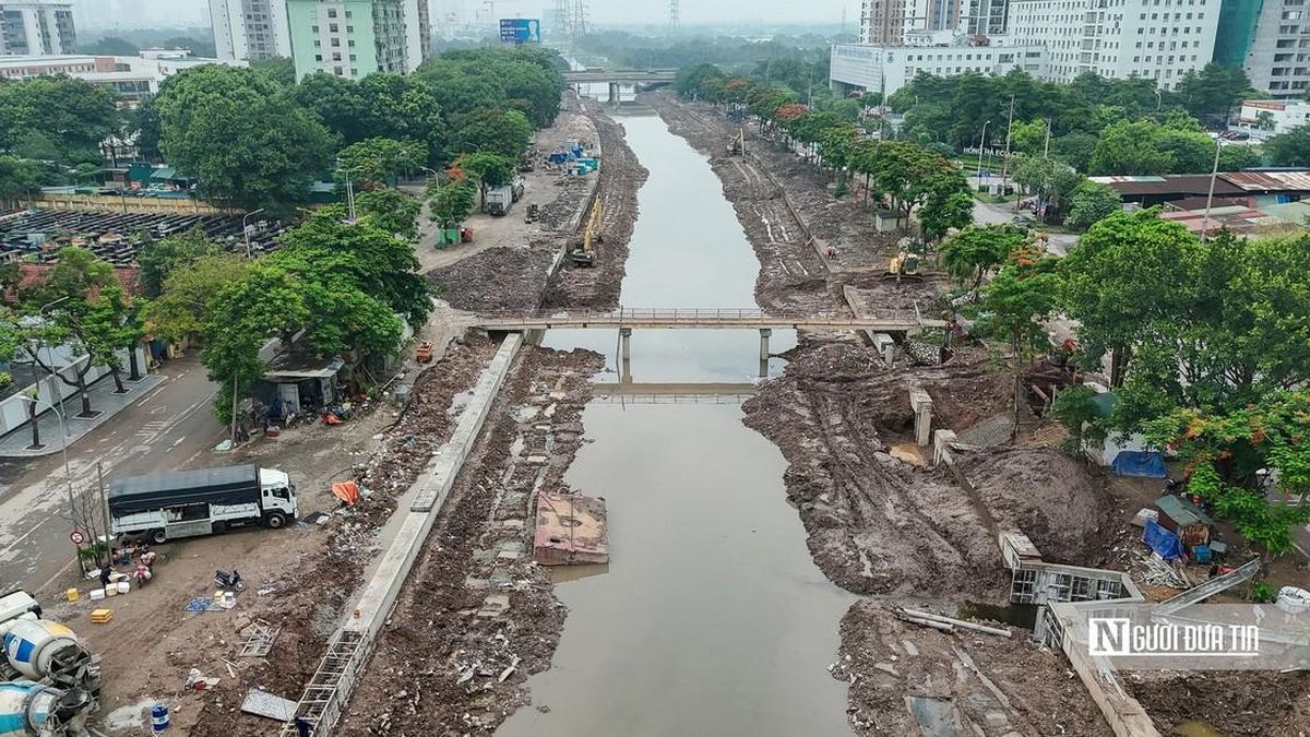 Hà Nội: Toàn cảnh tiến độ dự án cải tạo hạ lưu sông Kim Ngưu gần 700 tỷ đồng - Tạp chí Người Đưa Tin