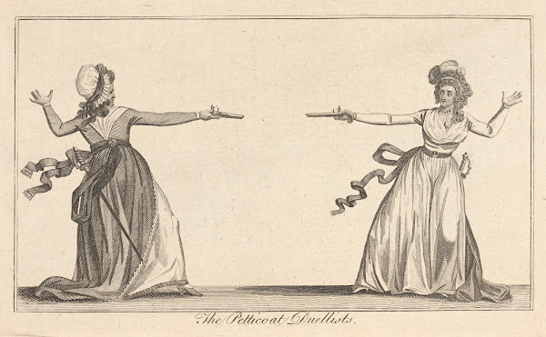 The petticoat duelists 1792