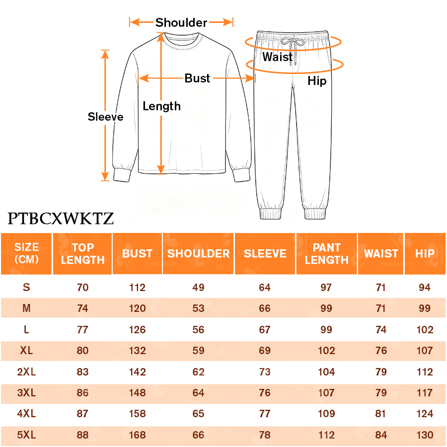 PTB long sleeved sweatshirt set