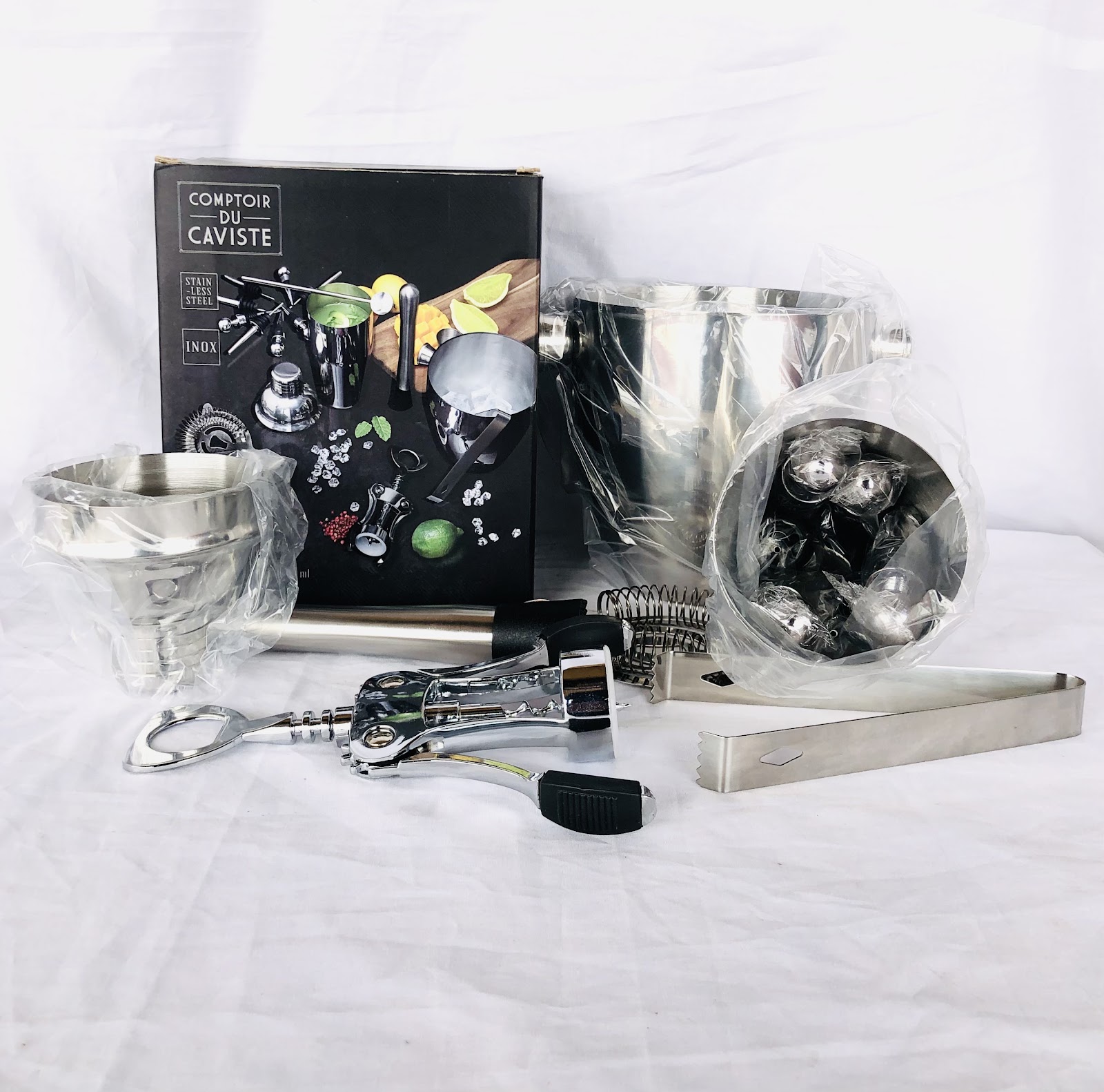 Wine Shaker Set with Ice Bowl
