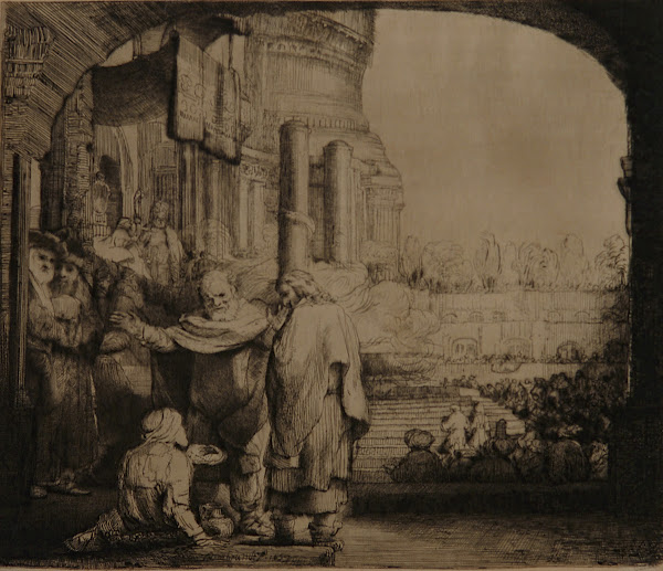 Peter and John at the Gate of the Temple 1659