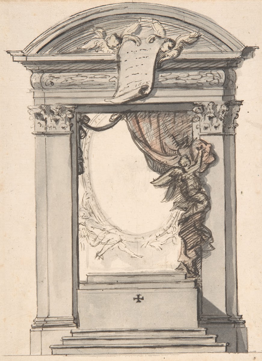 Design for an altar late 17thearly 18th century