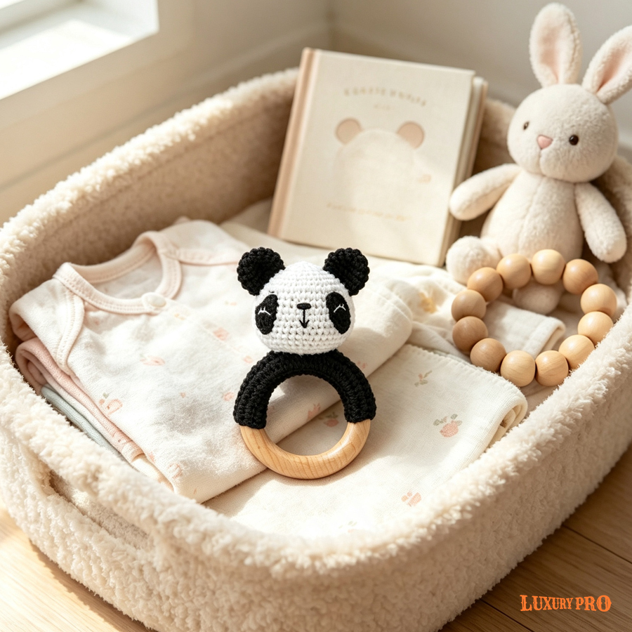 Soothing Rattle Cartoon Doll