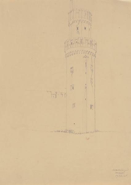 Ochsenturm zu Oberwesel 1845
