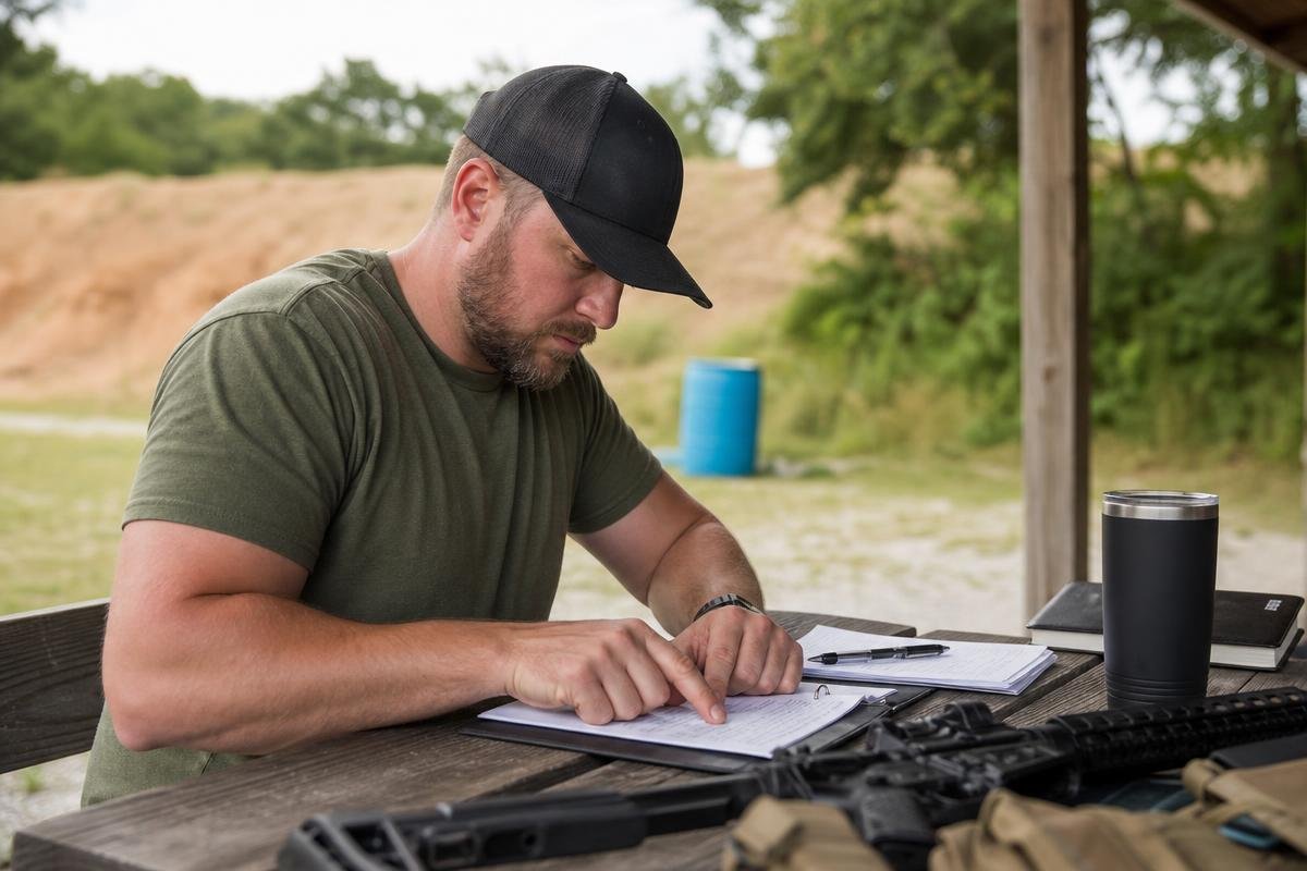 shooting range checklist for rules and practice planning