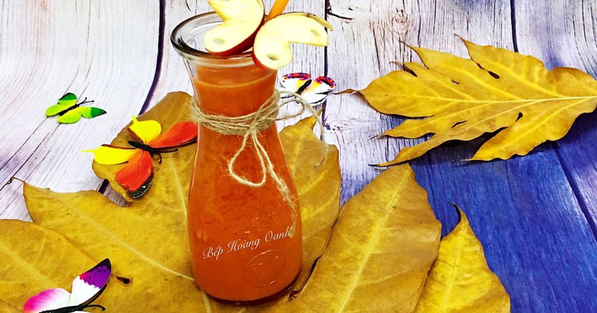 Nước Ép Táo Cà Rốt🍎🥕