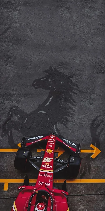 Ferrari Formula One Car Full HD iPhone Phone Wallpaper