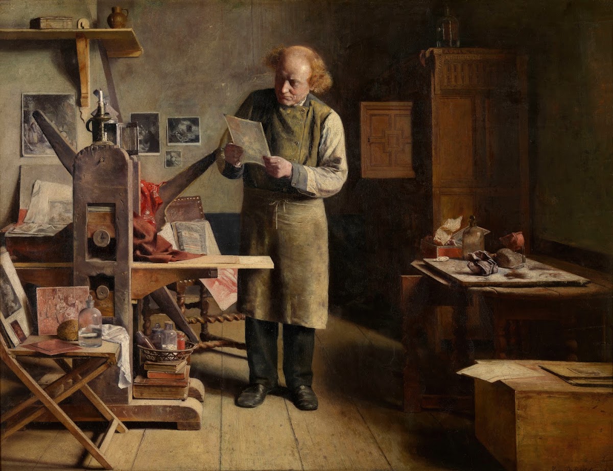 The Plate Printer 1875