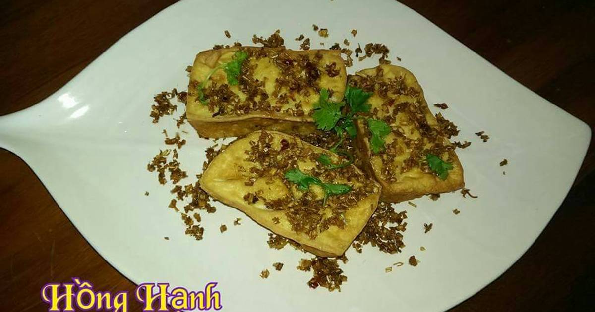 Đậu Hủ Muối Sả Ớt (Món Chay)