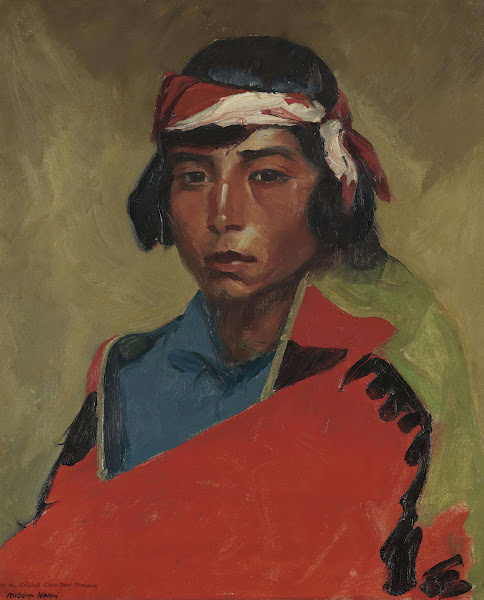 Young Buck Of The Tesuque Pueblo 1916