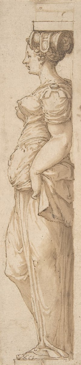 Caryatid Facing Left mid 16th century
