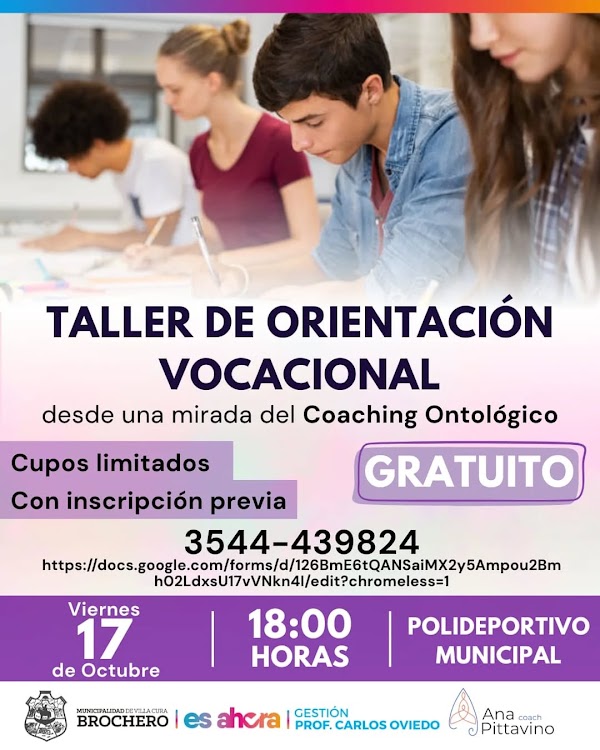 Taller de Orientación Vocacional 🌟
