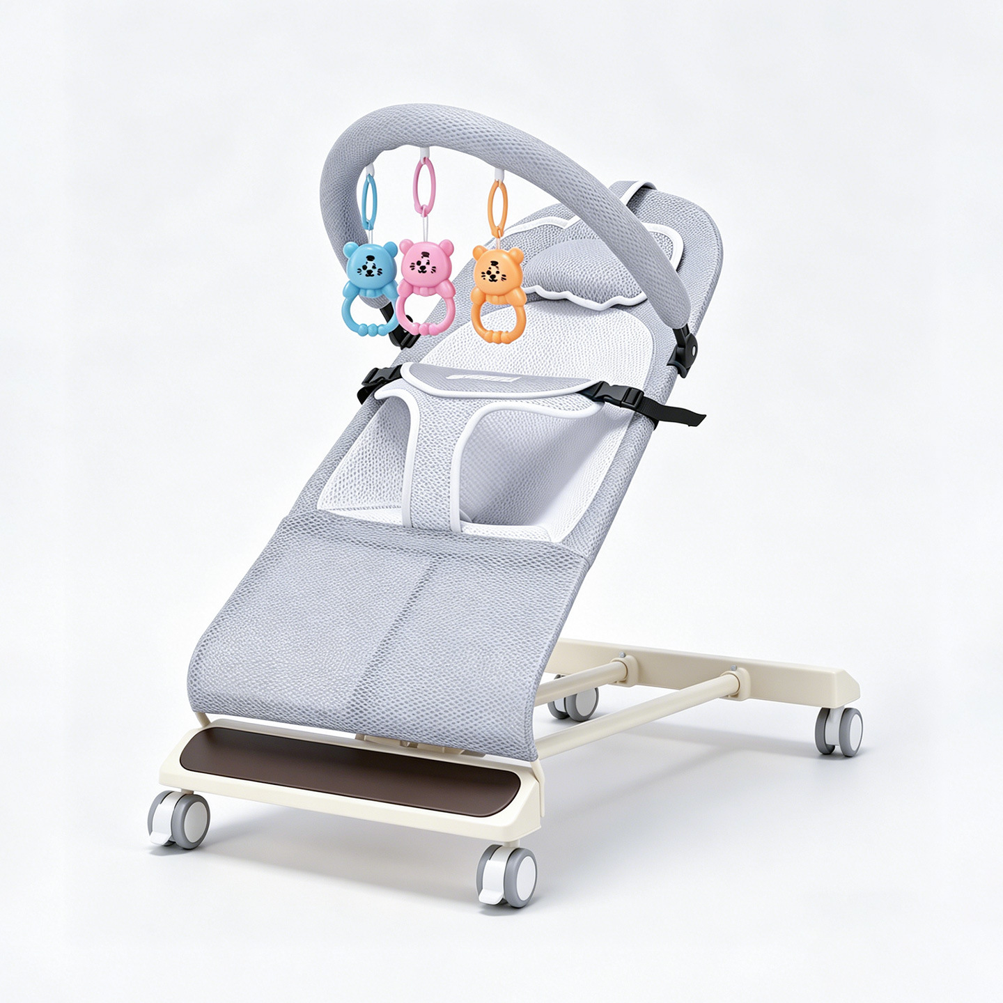 Babywippe mit Musik und Spielzeug, ab Geburt