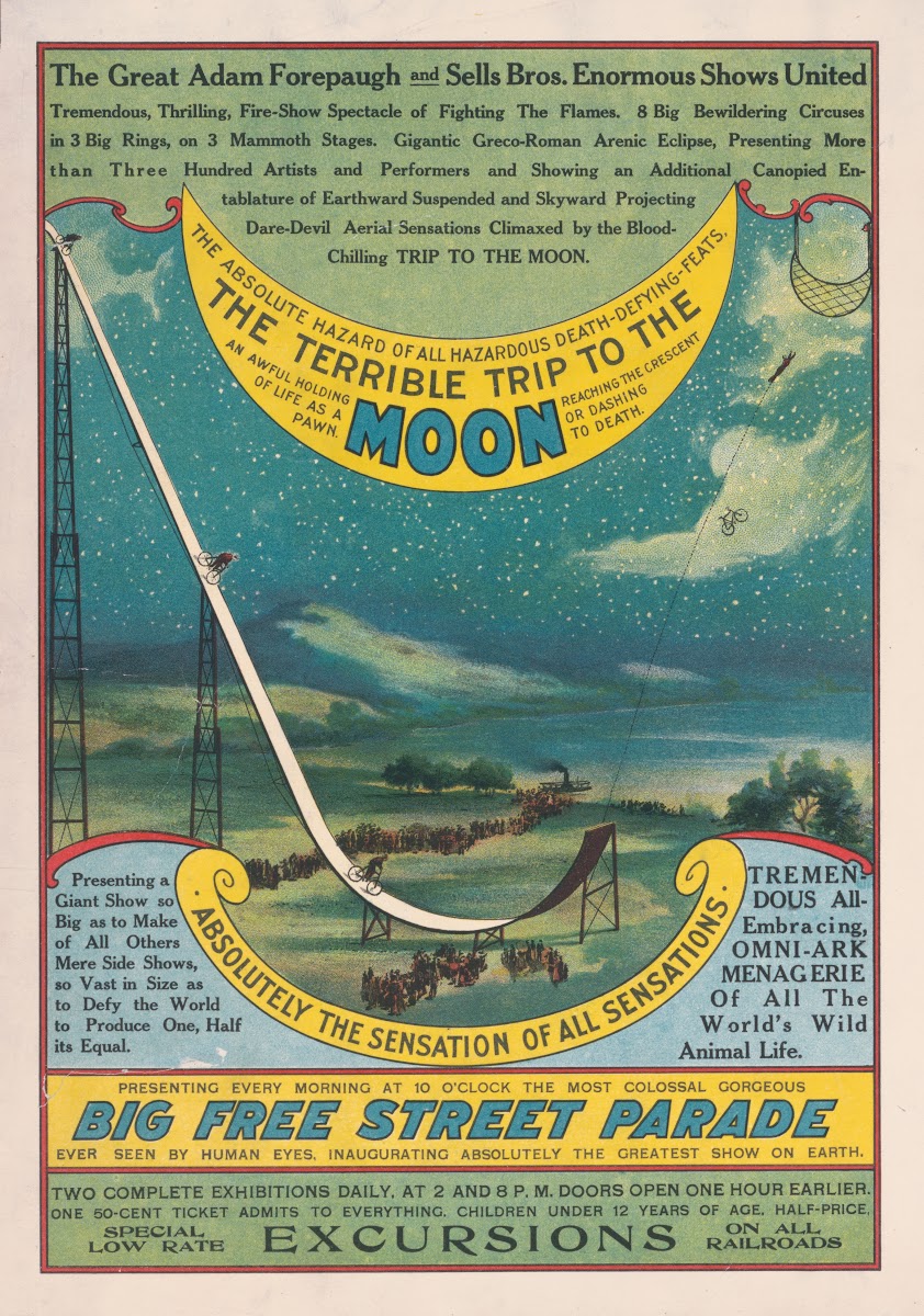 The Great Adam Forepaugh and Sells Bros Americas enormous shows united 1906
