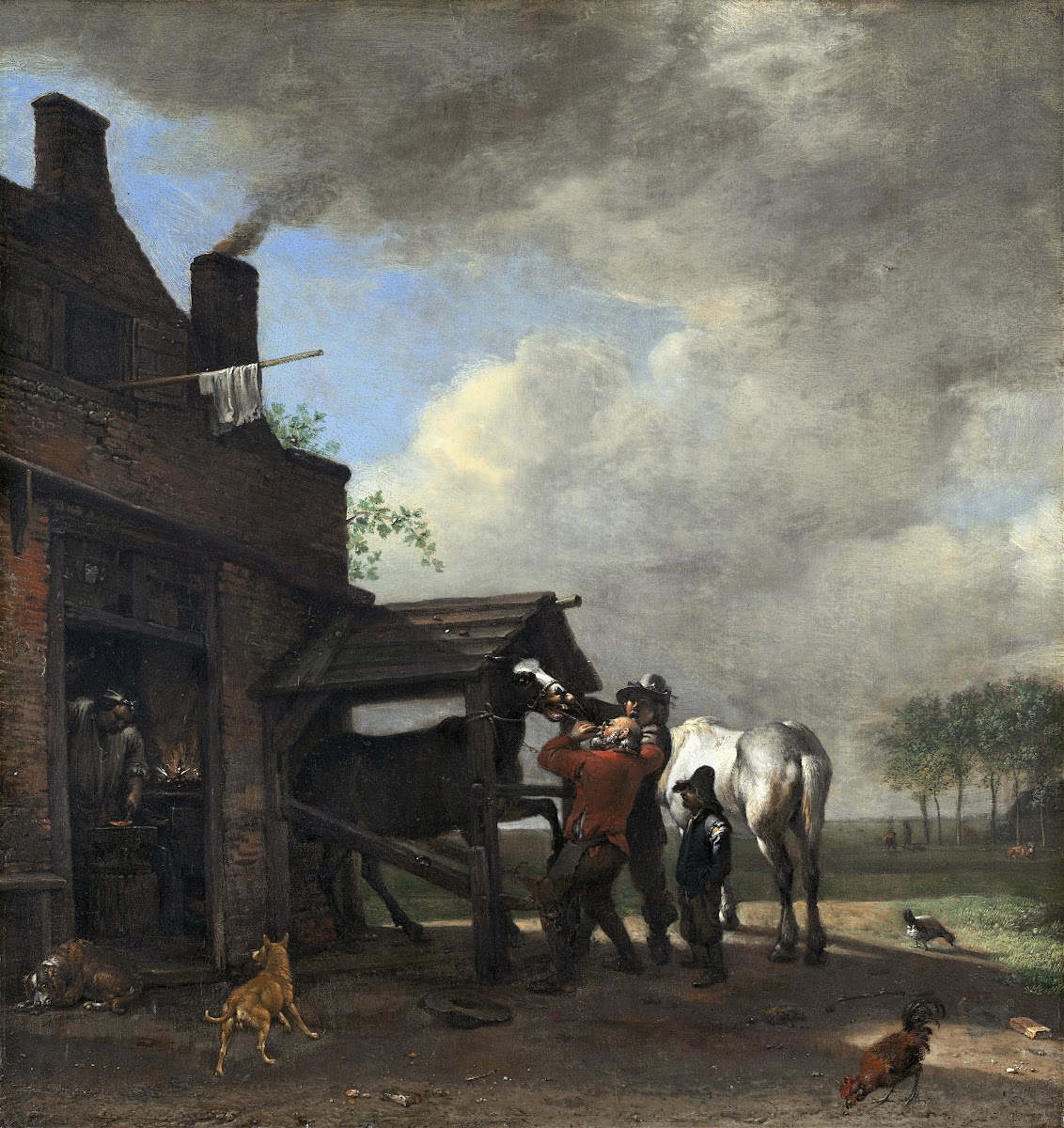 A Farriers Shop 1648