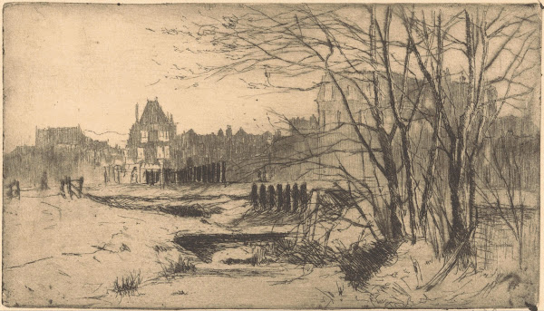 Sloot in de Binckhorst in Den Haag 1888 1934