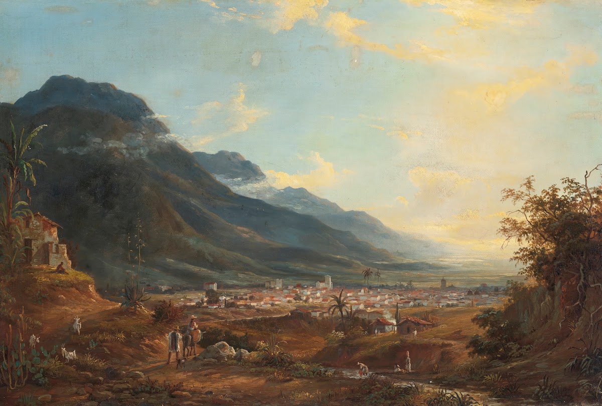 Vista De Caracas circa 1854