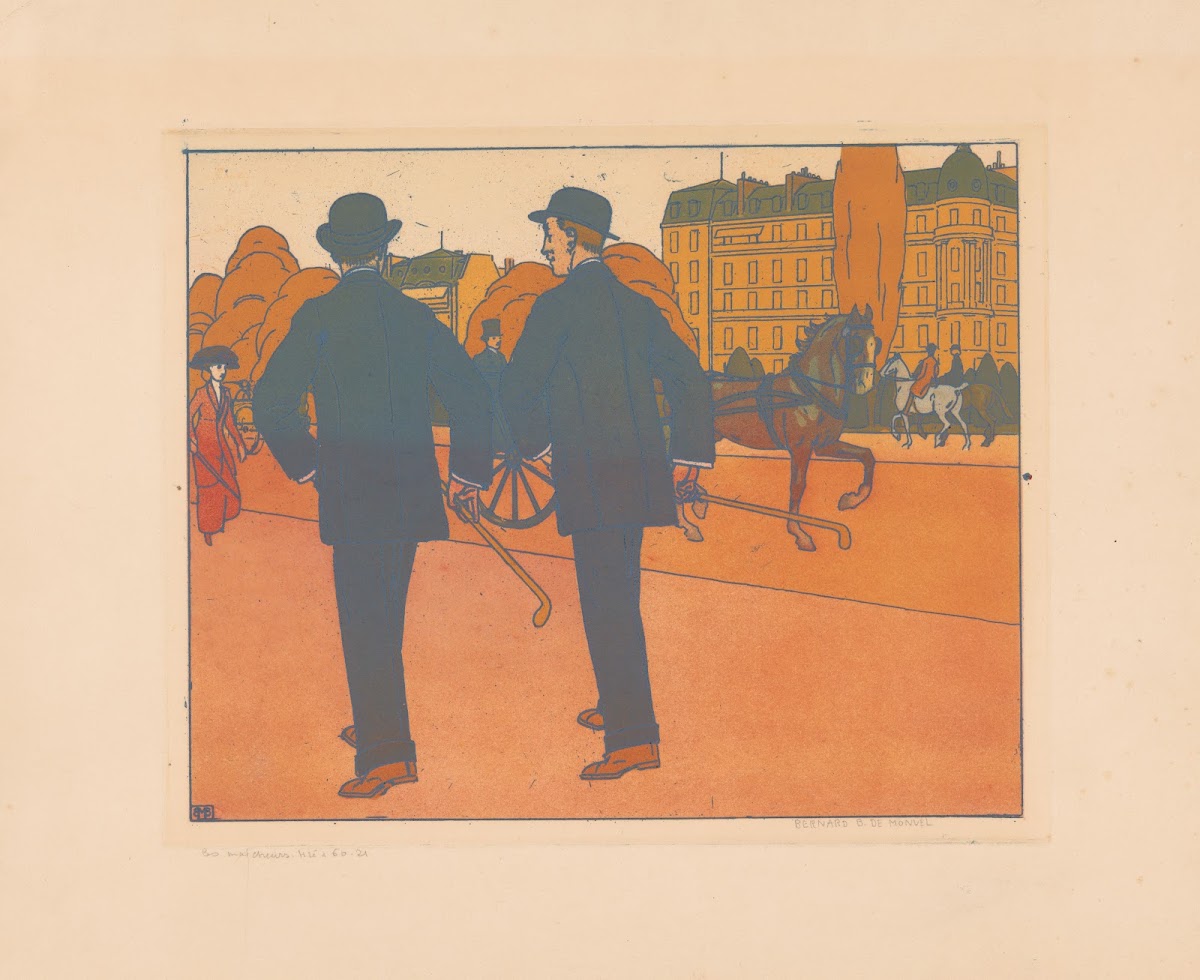 Les Marcheurs 20th century