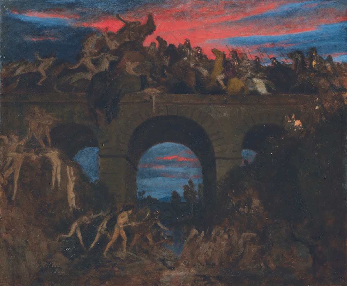 Battle On The Bridge 1889