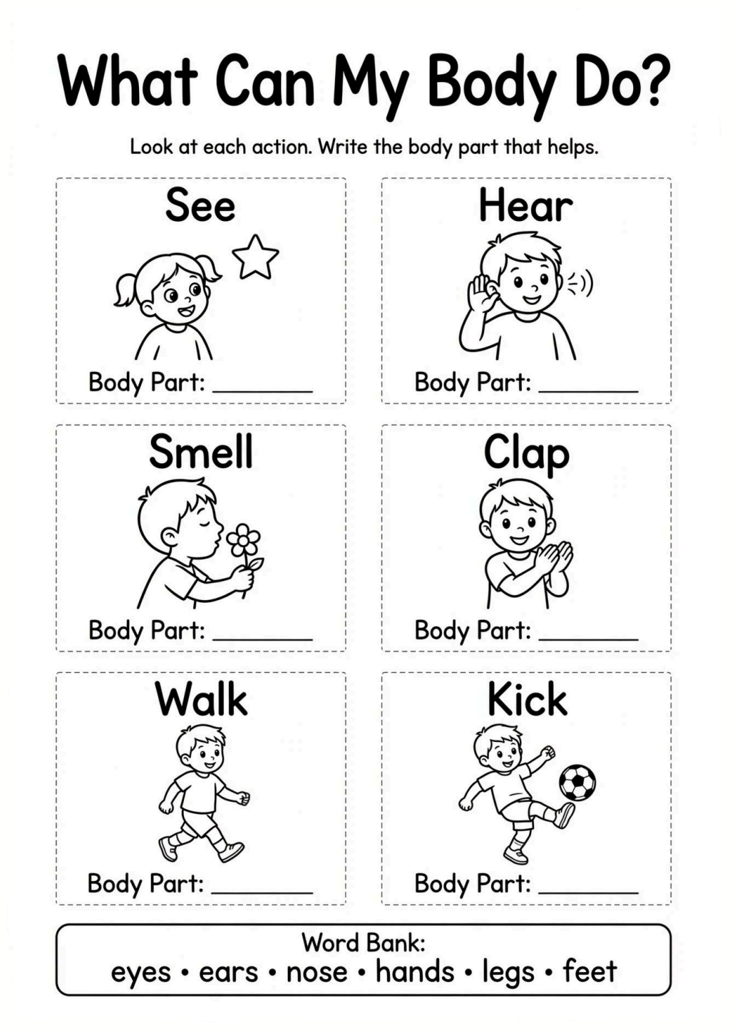 Which Body Part?