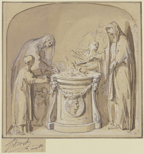 Sacrificing vestal virgins