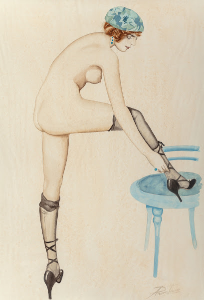 French Stockings circa 1911