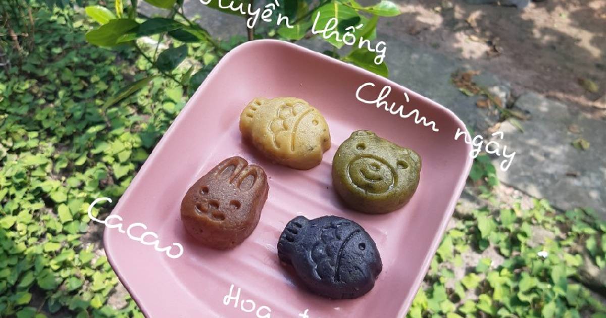 Bánh Khoai Lang Ngũ Sắc nhân Phô mai
