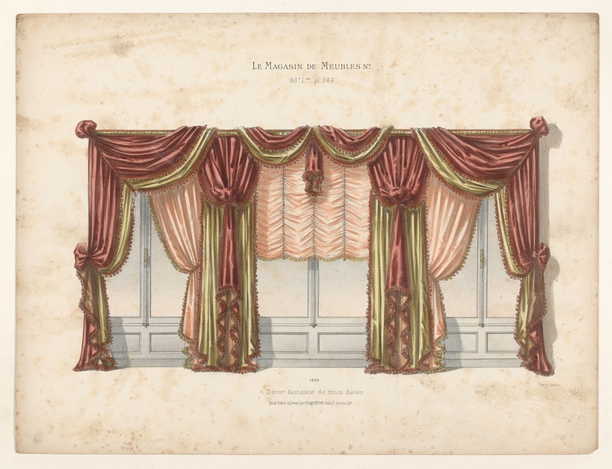 Décor fantaisie de trois baies 1832   1904