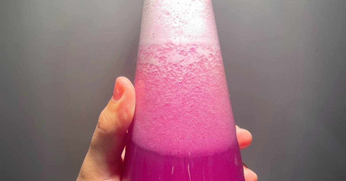 Nước ép bắp cải tím mix ổi ngon tuyệt