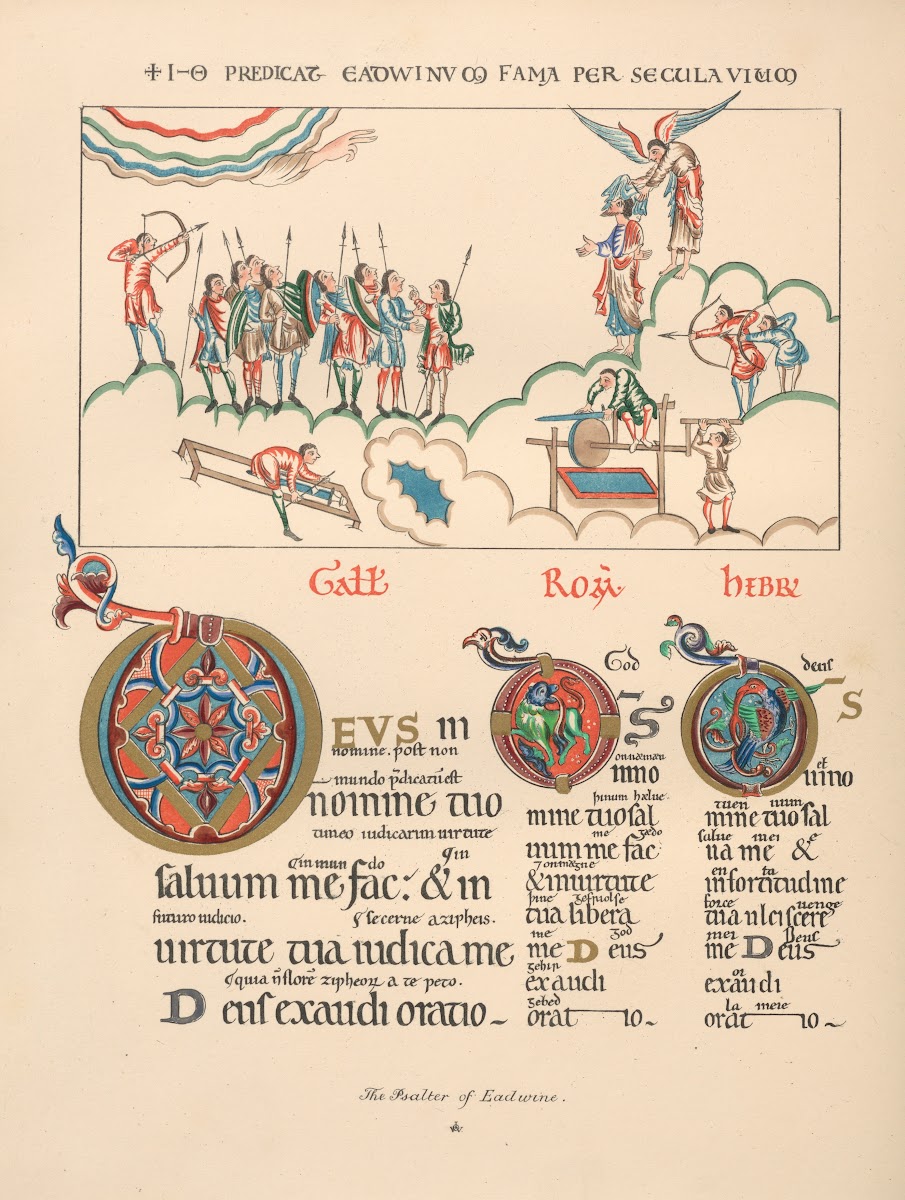 The Psalter of Eadwine 1845