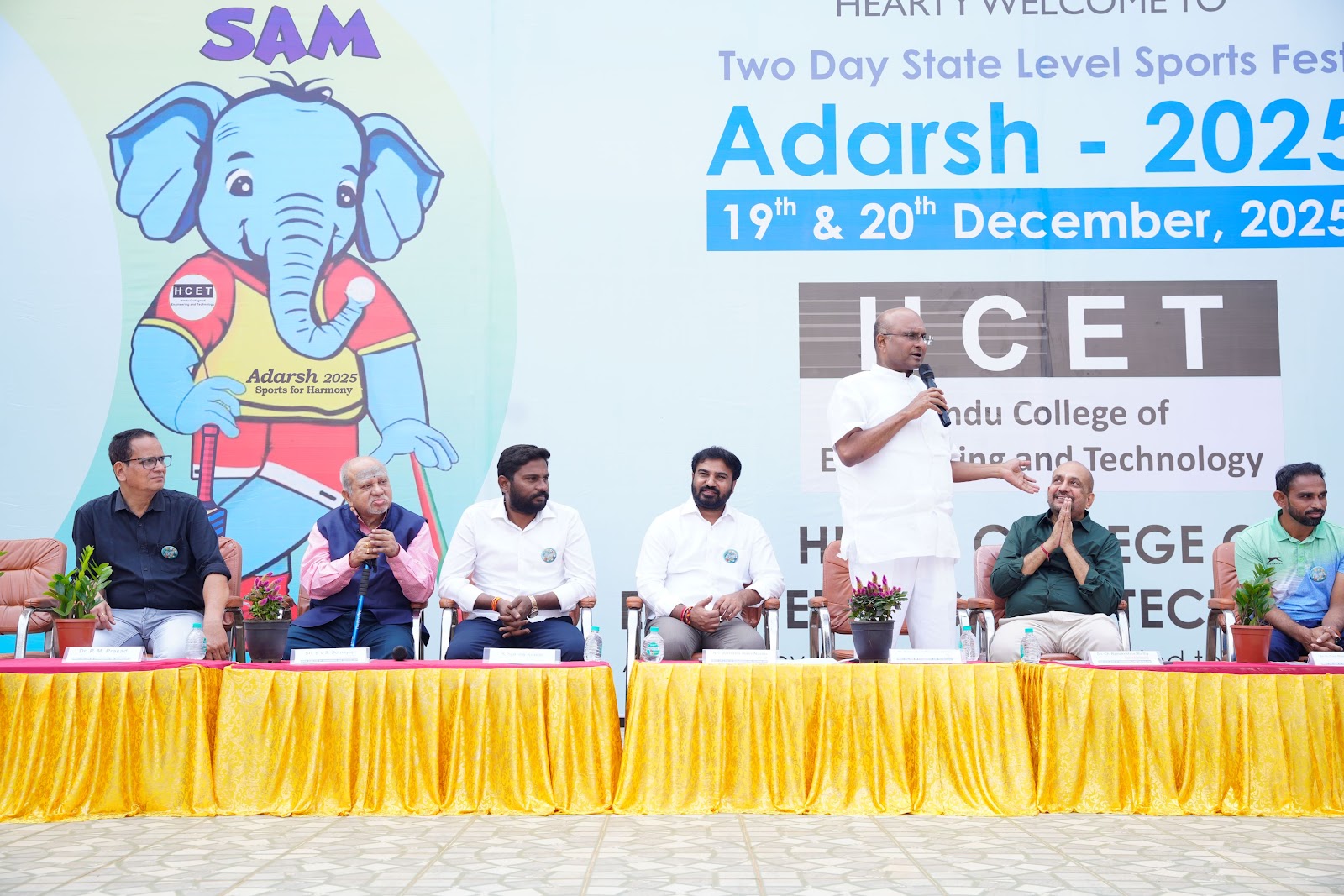 Hindu College of Engineering and Technology, Guntur - Sports Fest Adarsh - 2025