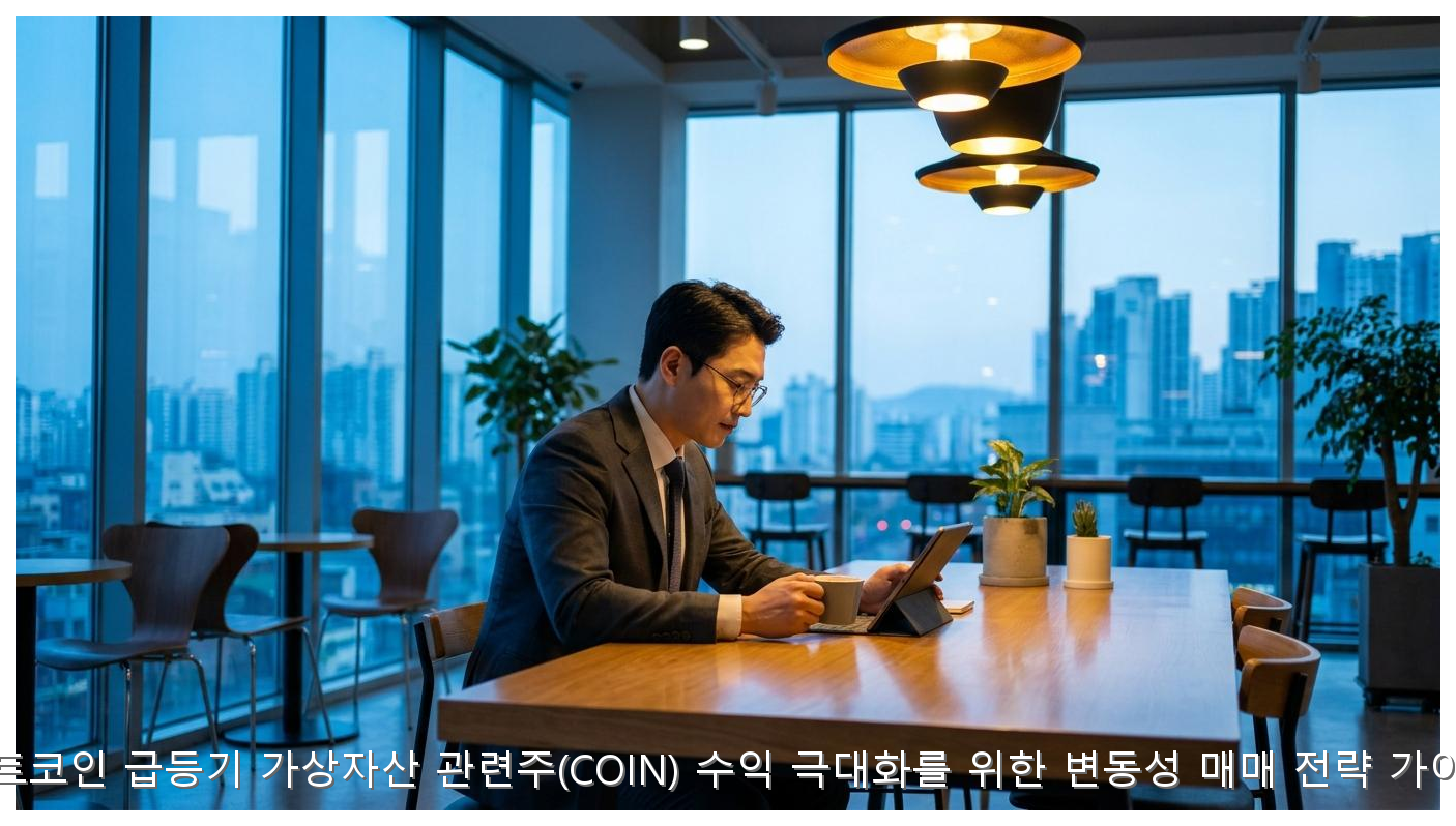 비트코인 급등기 가상자산 관련주 변동성 매매 전략 가이드 핵심 안내 및 분석 인포그래픽 (4)