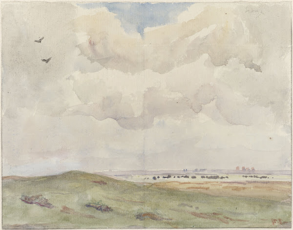 Duinlandschap met kudde 1872   1944