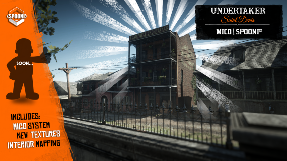 Saint Denis Undertaker — RedM Churches & Graveyards for RedM