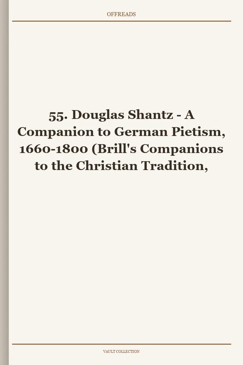 Why You Need The Brill's Companions To The Christian...