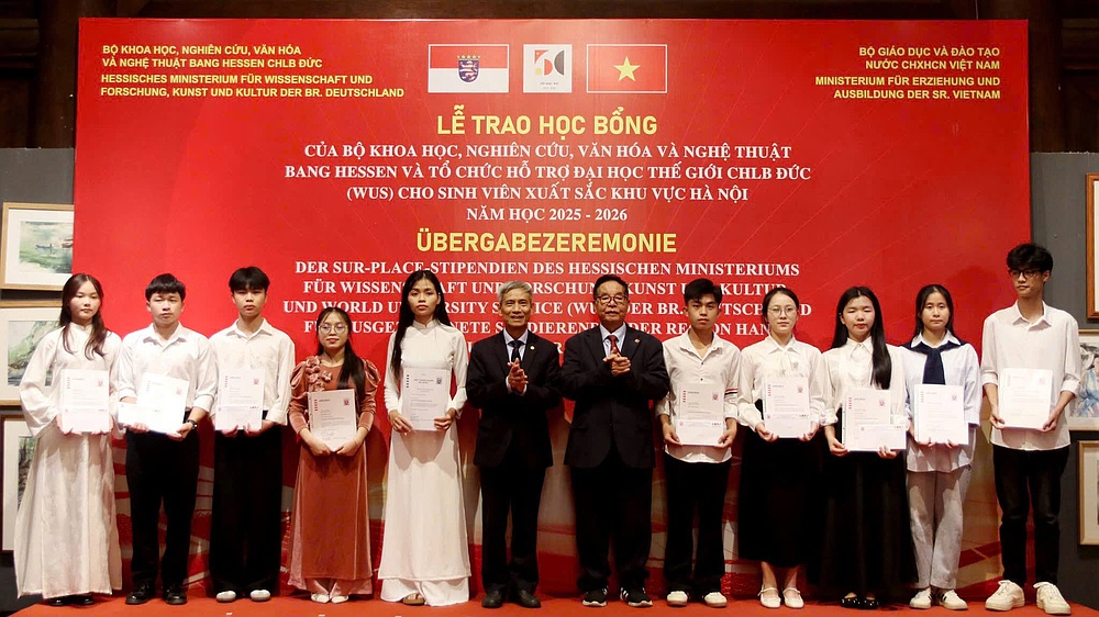 Sinh viên Trường Đại học Tây Bắc vinh dự nhận Học bổng Hessen của CHLB Đức năm học 2024 - 2025