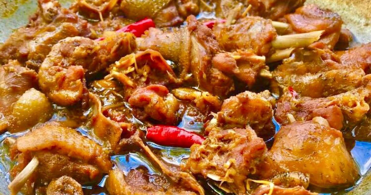 Vịt kho gừng sả