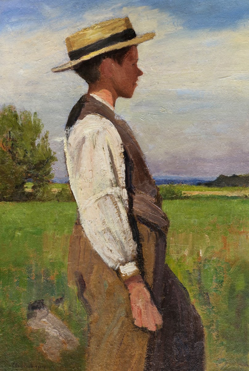 Junge mit Hut 1910